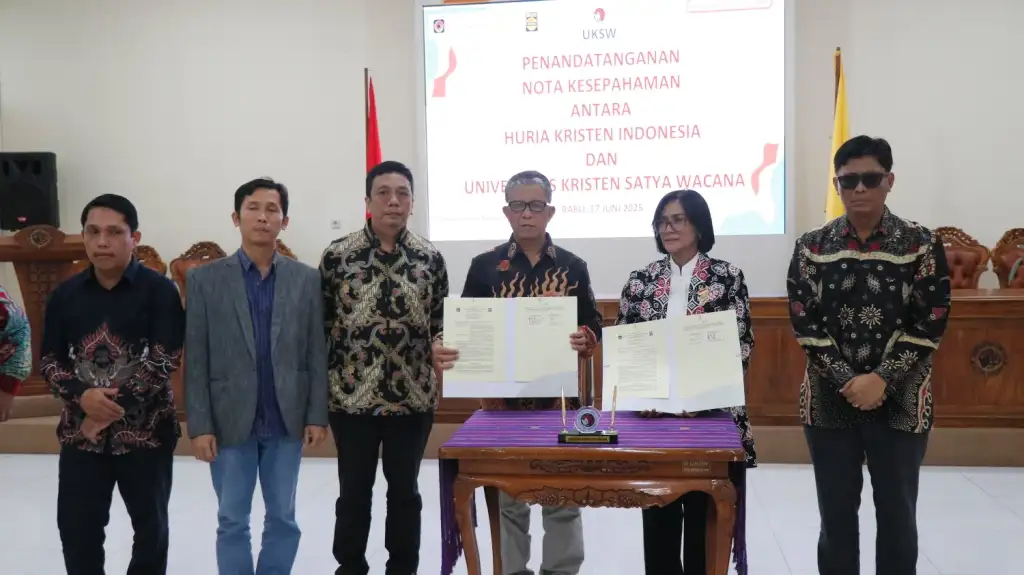 Perluas Kemitraan Gereja, UKSW Sepakat Jalin Kerja Sama dengan HKI
