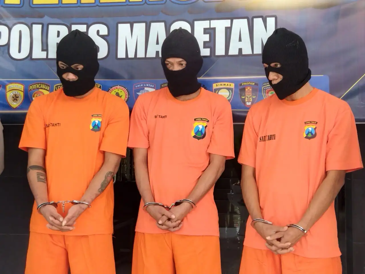 3 Pelaku Pembobol ATM di Magetan Dibekuk, Polres: Mereka Komplotan Profesional