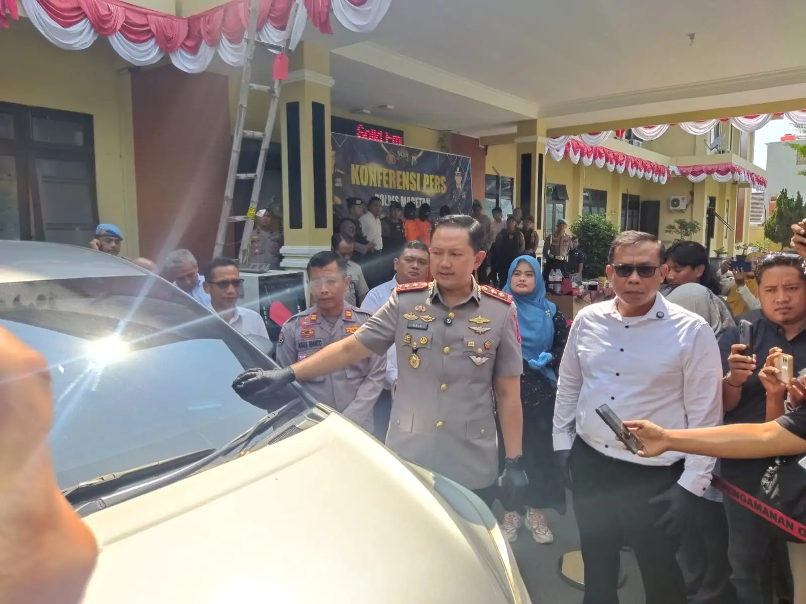 Polisi Ungkap Peran Tiga Tersangka Pembobol ATM Minimarket di Magetan