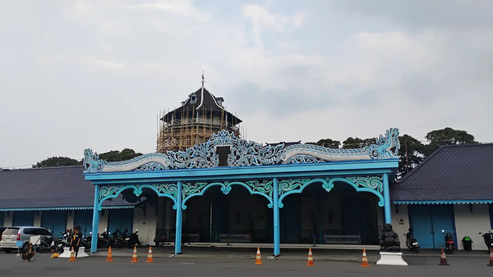 Malam 1 Sura, Revitalisasi Panggung Sangga Buwana Keraton Solo Stop Sementara