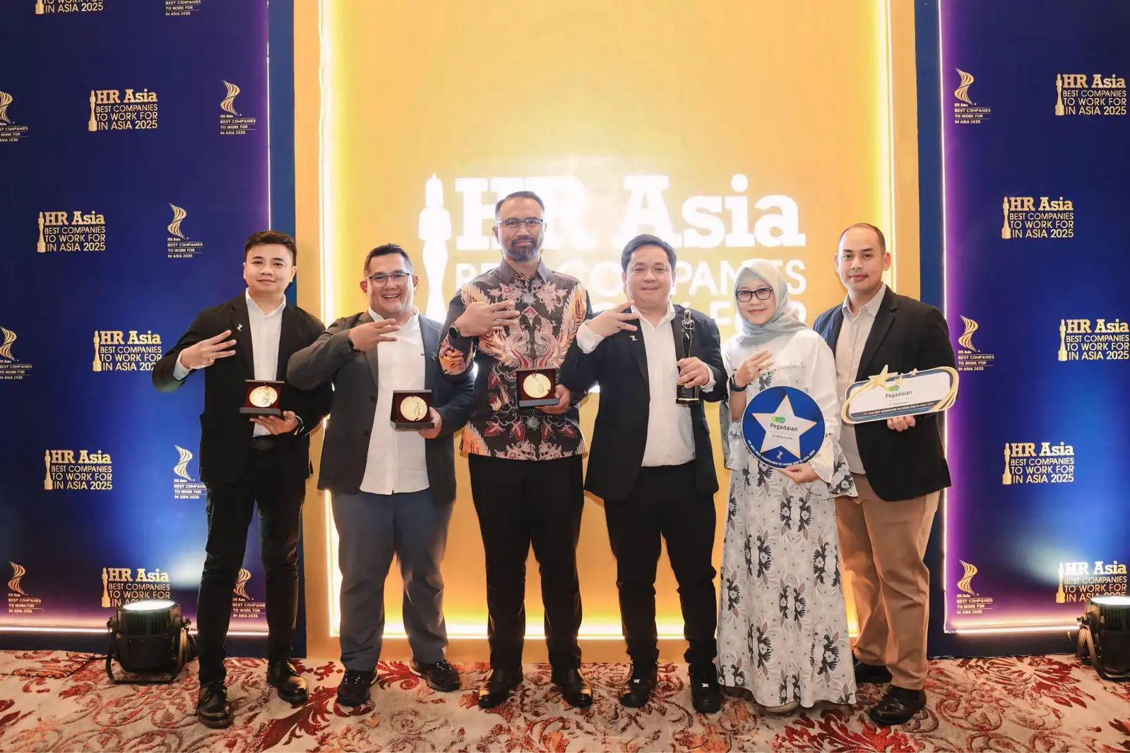 Pegadaian Raih Predikat The Best Company to Work For in Asia 2025 dari HR Asia