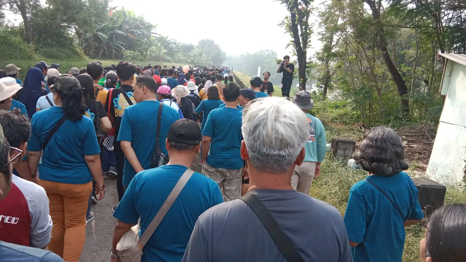 2.000-An Orang Ikuti Jalan Sehat HUT Ke-58 Paroki Santo Yohanes Rasul Wonogiri