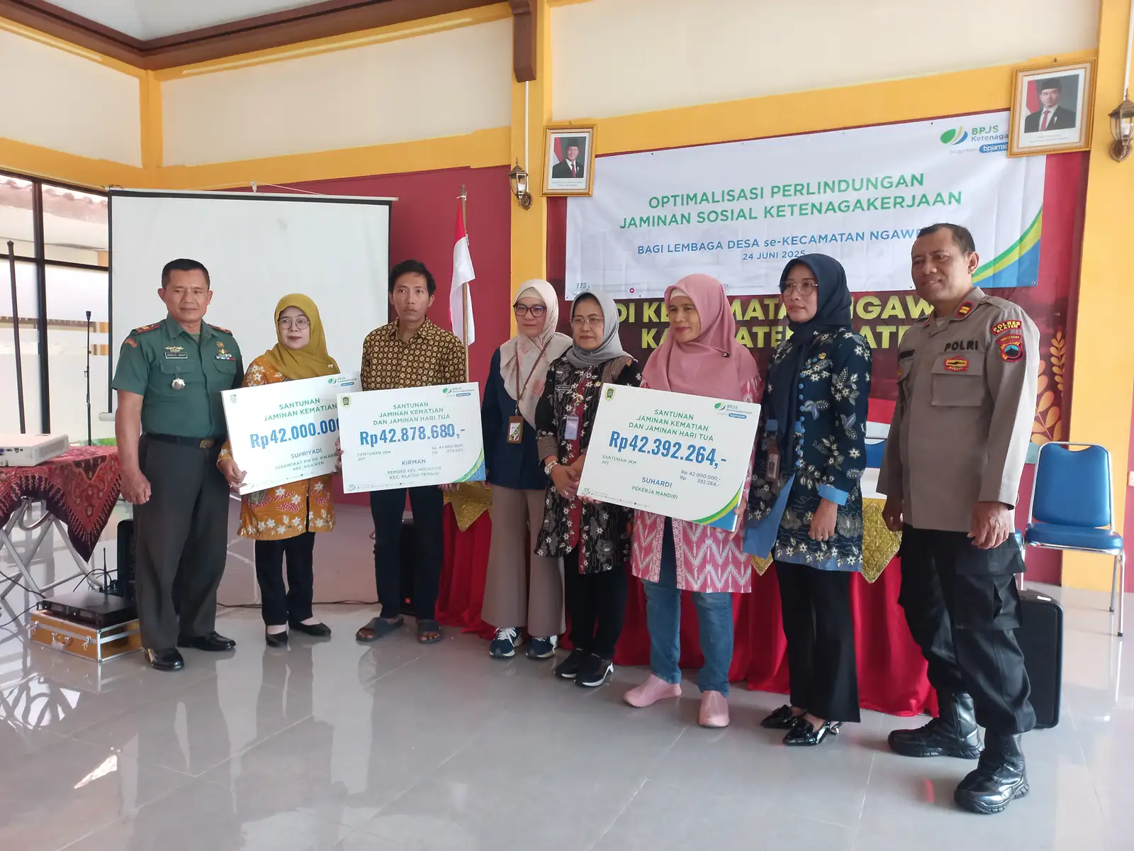 BPJS Ketenagakerjaan Targetkan 50% Pekerja Klaten Terlindungi pada 2025