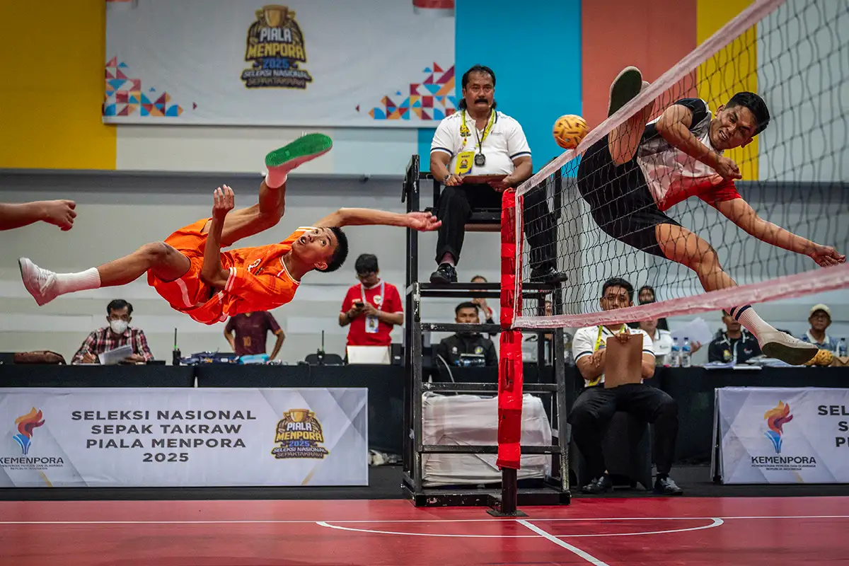 Persiapan SEA Games, 270 Atlet Ikuti Seleknas Sepak Takraw di GBK Arena