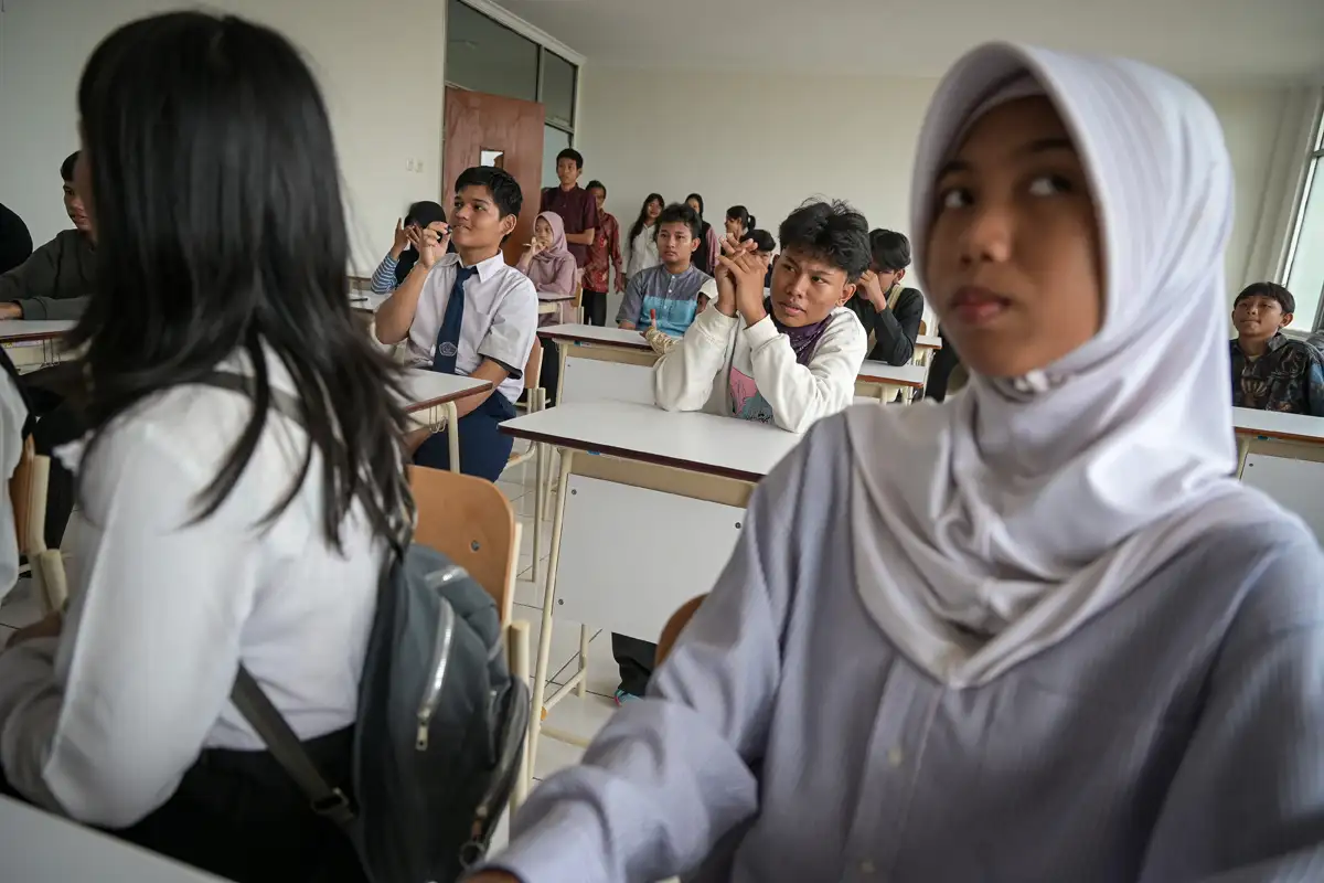 Calon Siswa Jajal Fasilitas Sekolah Rakyat di Pusdiklatbangprof Jakarta