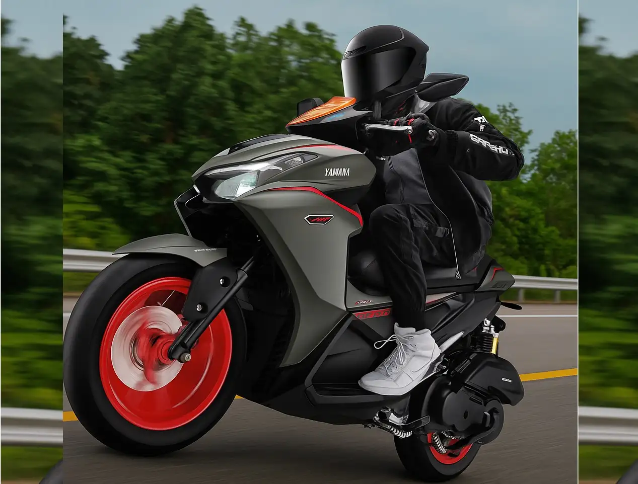 Jelas! Yamaha Aerox Alpha Jadi Motor Matic Idaman Anak Muda