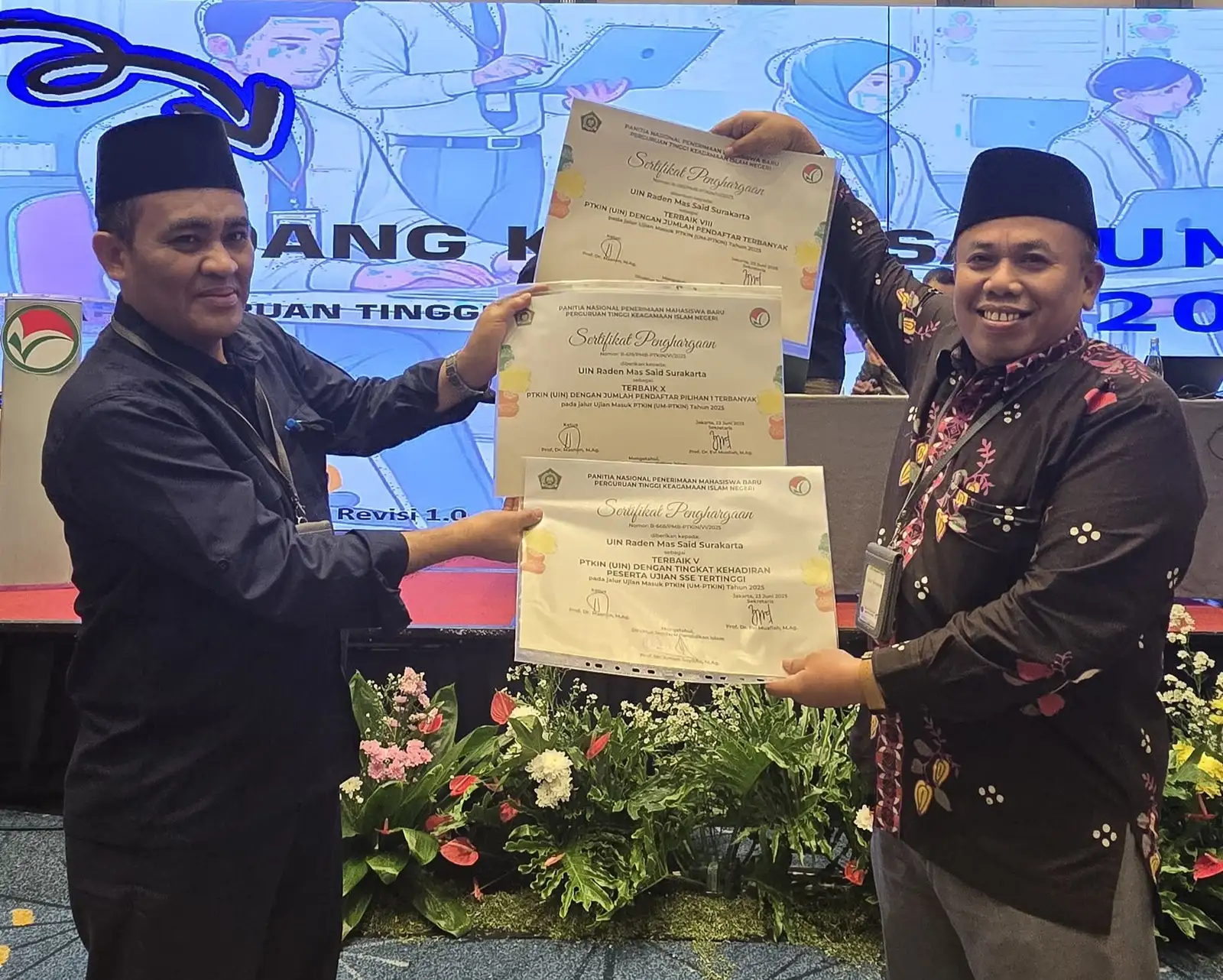 Tingkat Kehadiran UM-PTKIN UIN Surakarta Tembus 5 Besar Nasional