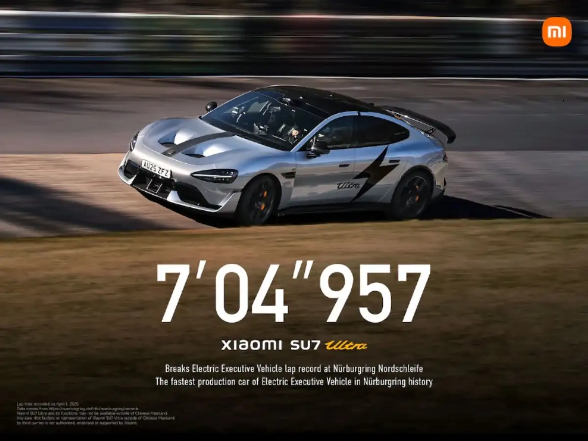 Xiaomi SU7 Ultra Catat Rekor Jadi Mobil Listrik Tercepat