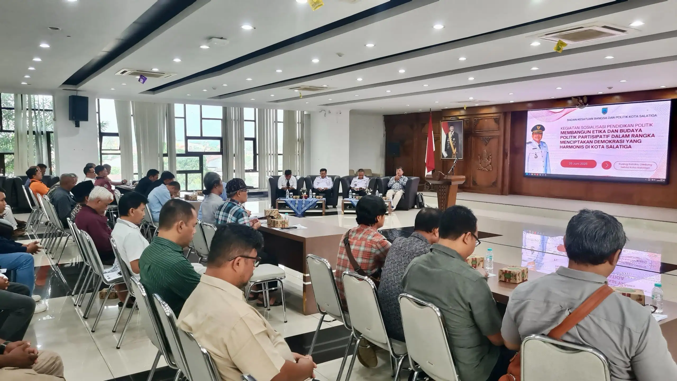 Punya Peran Penting, 100 Ketua RW dapat RT di Salatiga Dapat Pendidikan Politik