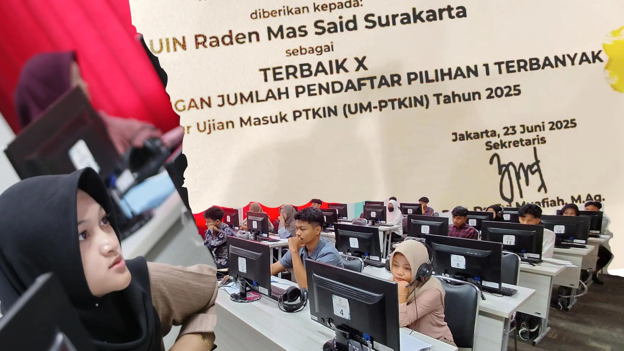 Lebih dari 2.561 Pendaftar, UIN Surakarta Memiliki Pendaftar Terbanyak ke-X