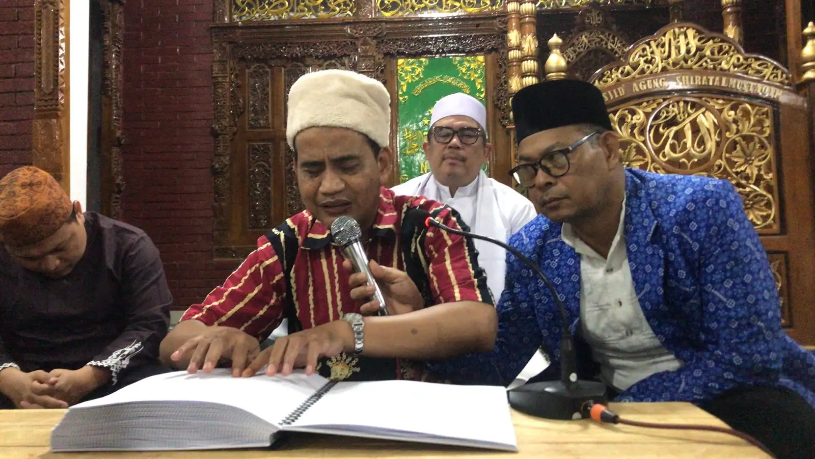 Sambut Tahun Baru Islam, Penyandang Tunanetra Baca Al-Qur’an Bareng di Boyolali