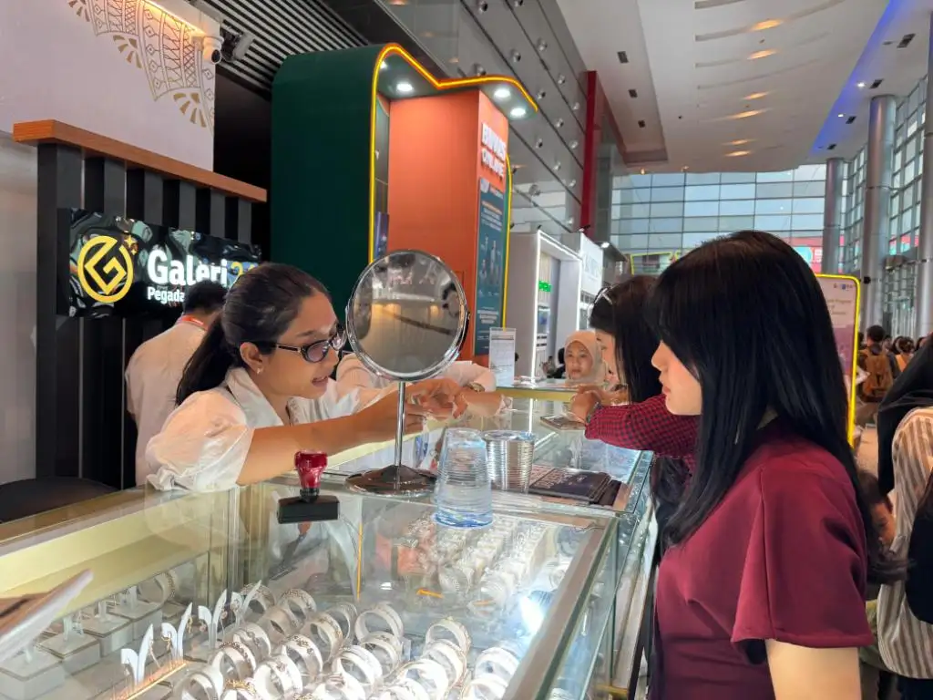 Pegadaian Galeri 24 Bagi-bagi Emas Gratis di PRJ JIEXPO Kemayoran Jakarta