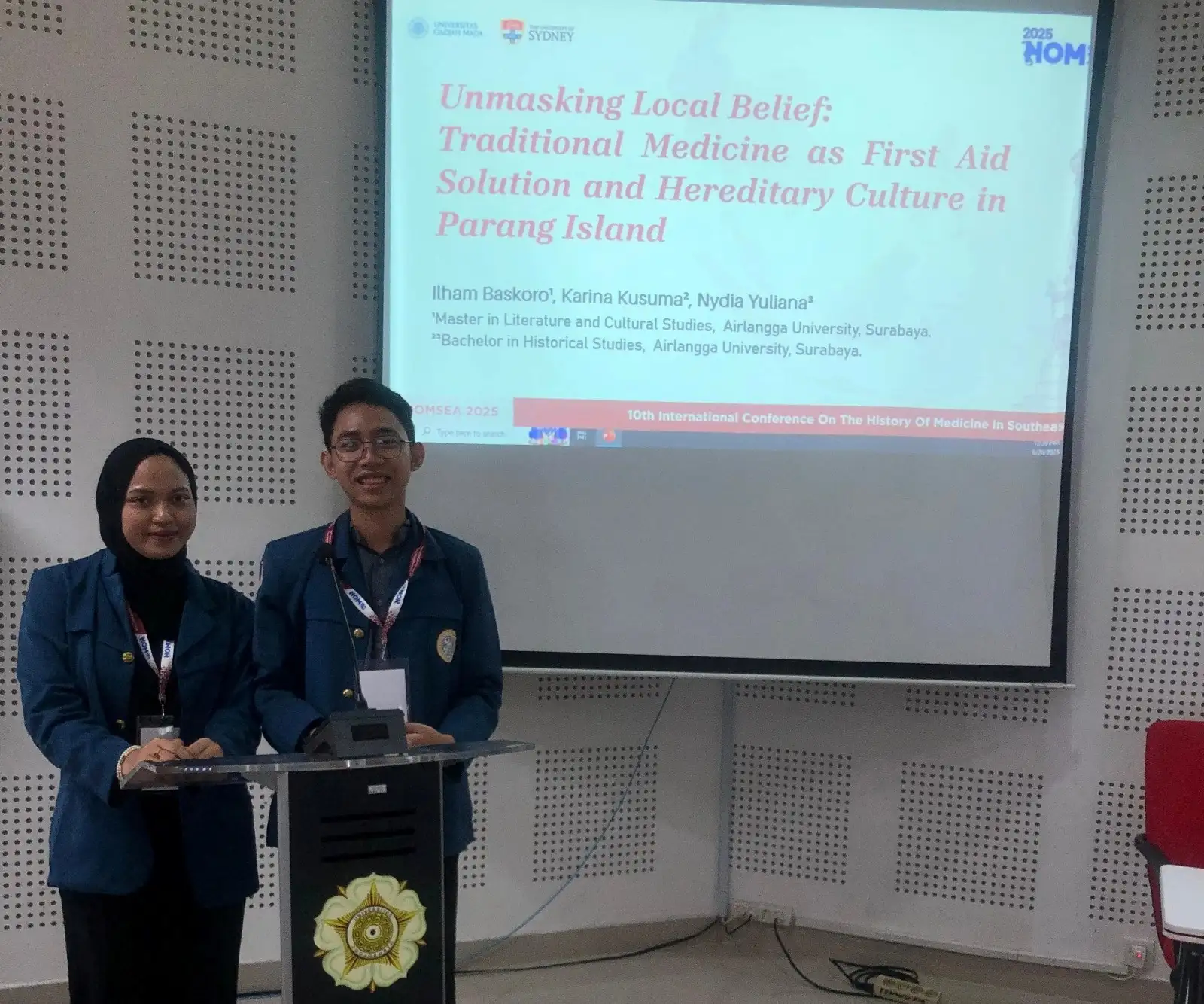 Angkat Tradisi Medis Pulau Parang Antar Mahasiswa UNAIR Tembus Forum Global