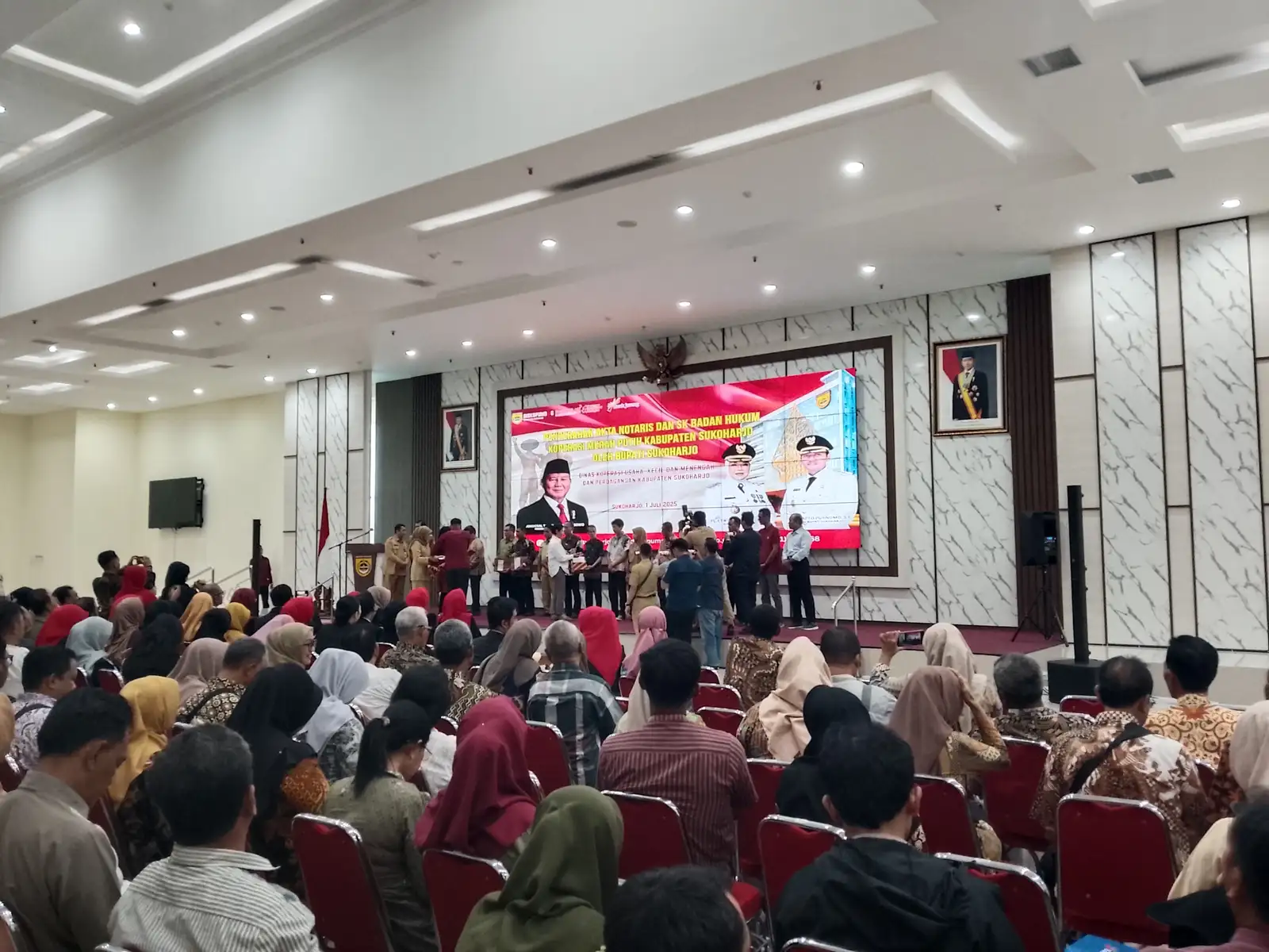 Kantongi SK Kemenkum, 167 Koperasi Merah Putih di Sukoharjo Resmi Berbadan Hukum