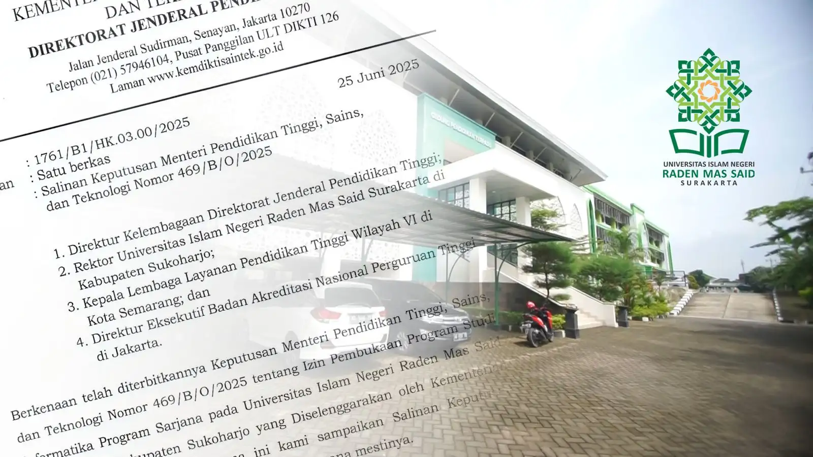 UIN Surakarta Punya Prodi Baru