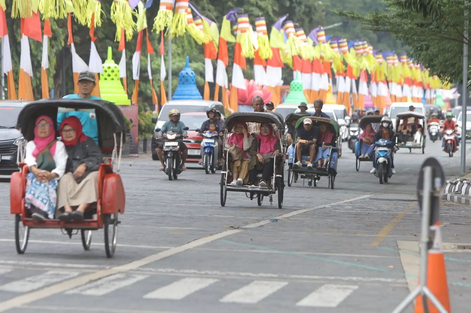 Wali Kota Solo Gagas Tarif Becak Wisata Disepakati Satu Harga