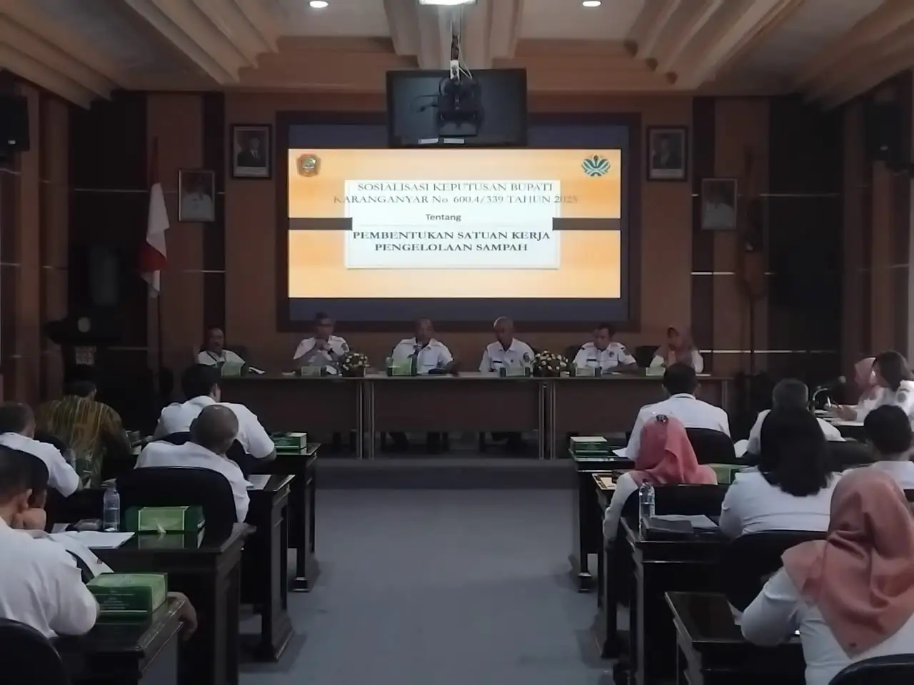 Instruksi Bupati Karanganyar OPD hingga RW Diminta Bentuk Bank Sampah