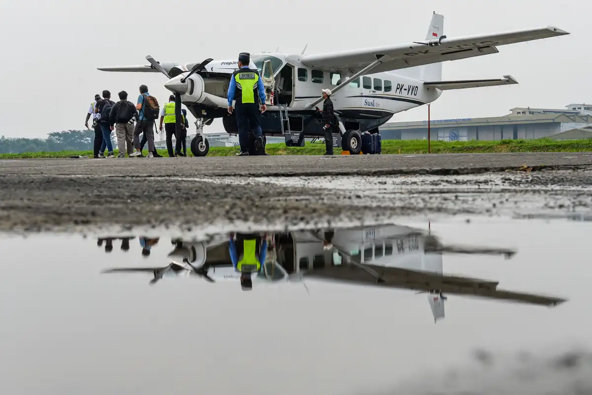 Pesawat Susi Air Mulai Beroperasi Layani Rute Baru Bandung-Jogja PP