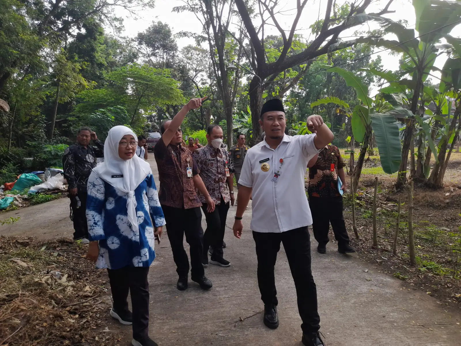 Bakal Dibongkar dan Diganti TPS3R, TPS Tempel Kroyo Dicek Bupati Sragen