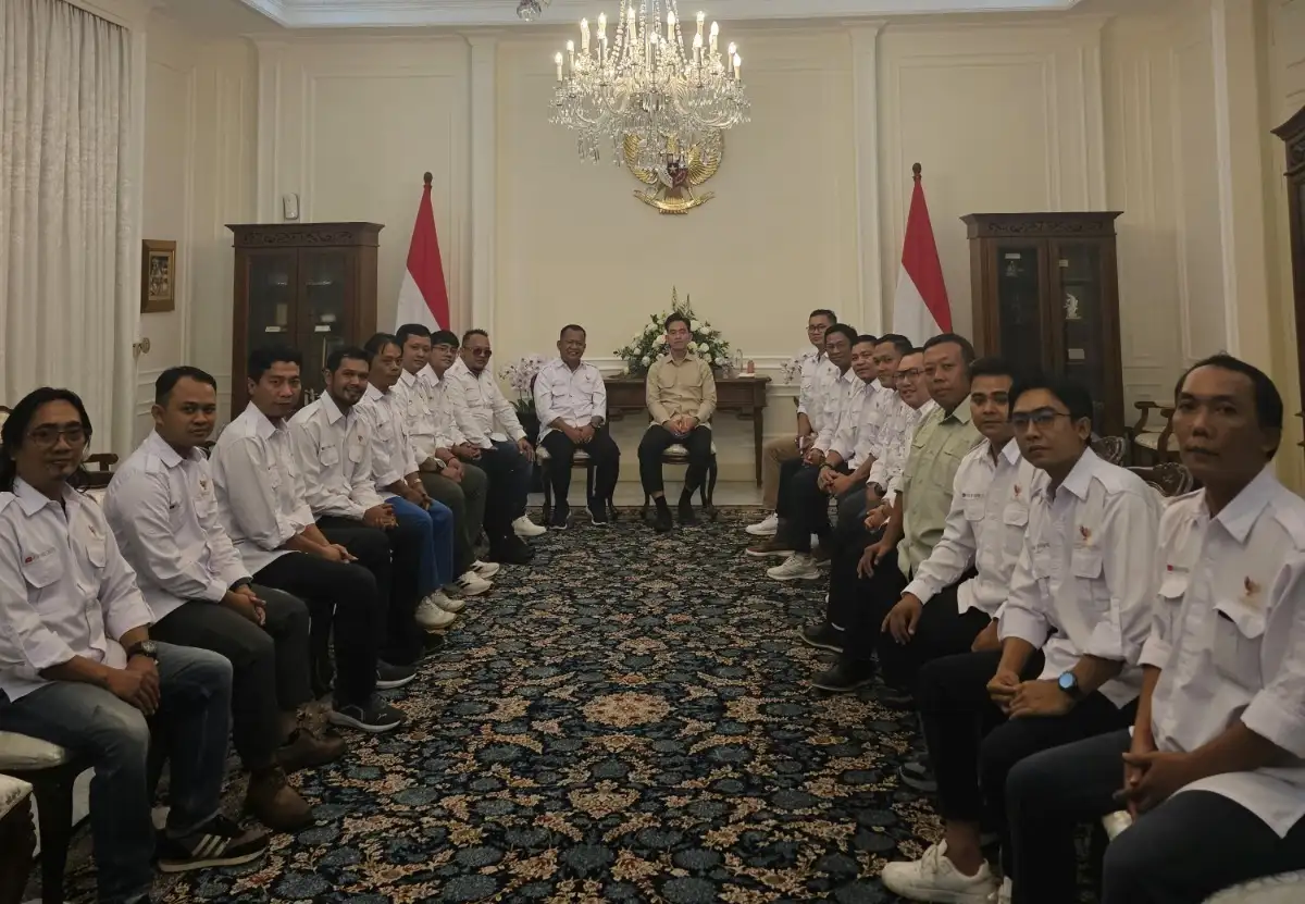 Bertemu Wapres Gibran, YouTuber Nusantara Bertekad Melawan Hoaks dan Fitnah