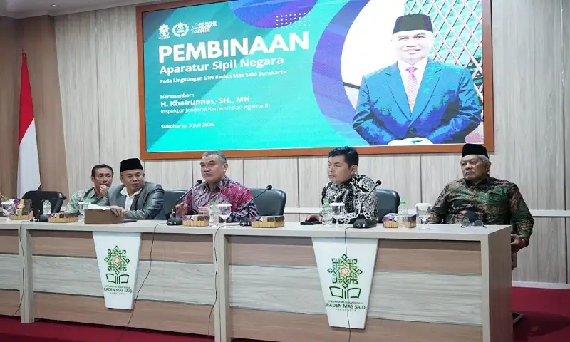 Irjen Kemenag Beri Inspirasi Pengawasan Berdampak di UIN Surakarta