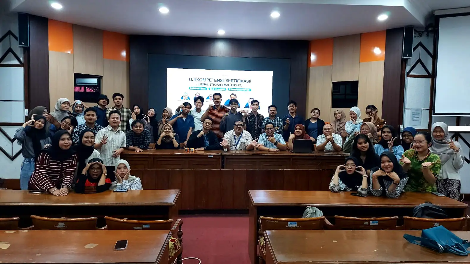 35 Mahasiswa Komunikasi UNS Ikuti Uji Kompetensi Jurnalistik Solopos Institute