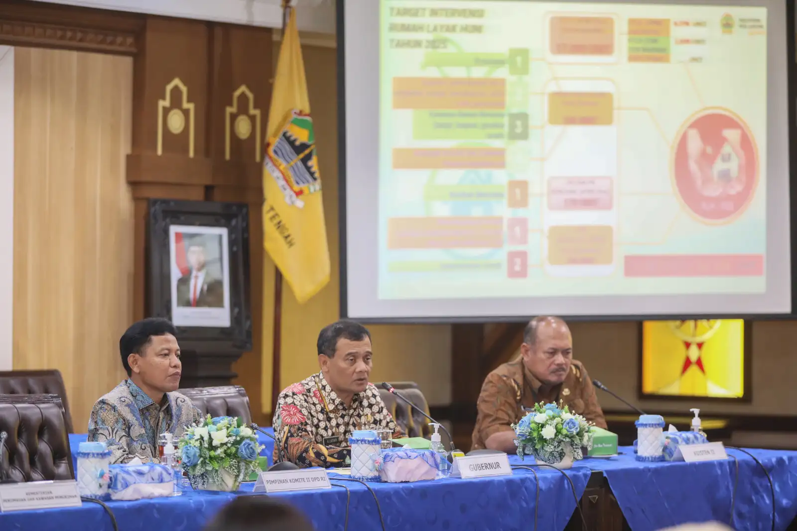 Titip Aspirasi ke DPD, Gubernur Minta Pembangunan Giant Sea Wall Diprioritaskan