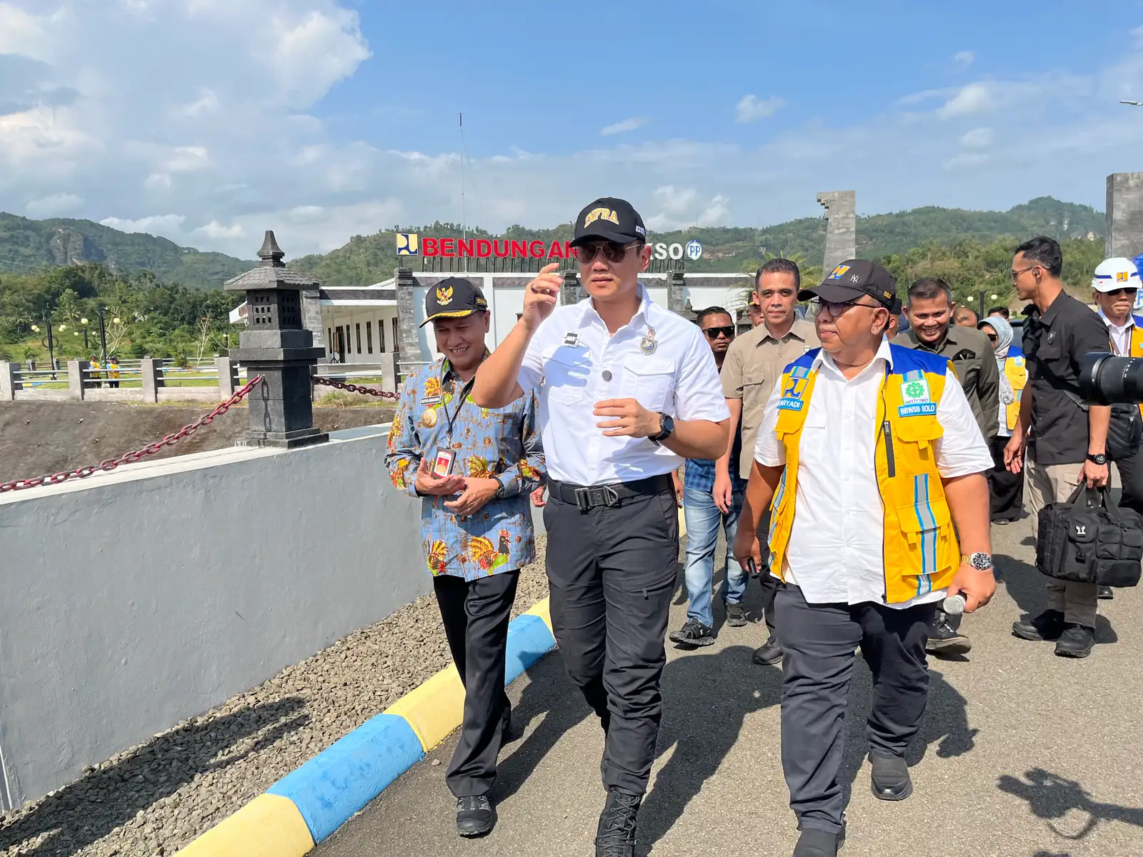 Menteri AHY Jamin Irigasi Waduk Pidekso Wonogiri Bisa Berfungsi Tahun Ini