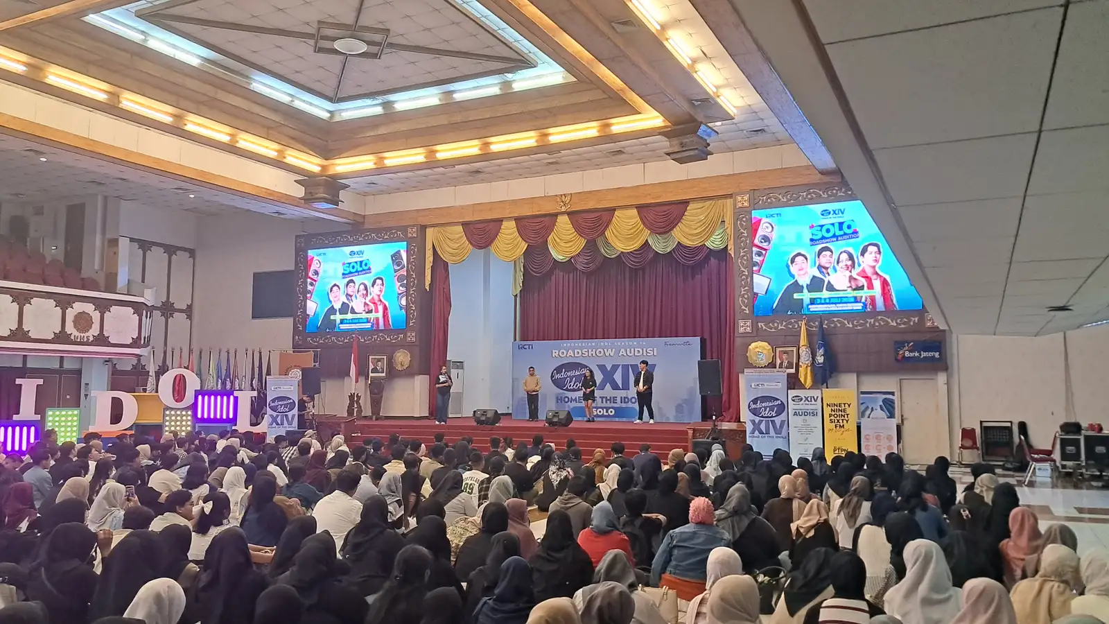 Rangkaian Audisi Indonesian Idol XIV Dibuka di Solo, Diikuti Seribuan Peserta