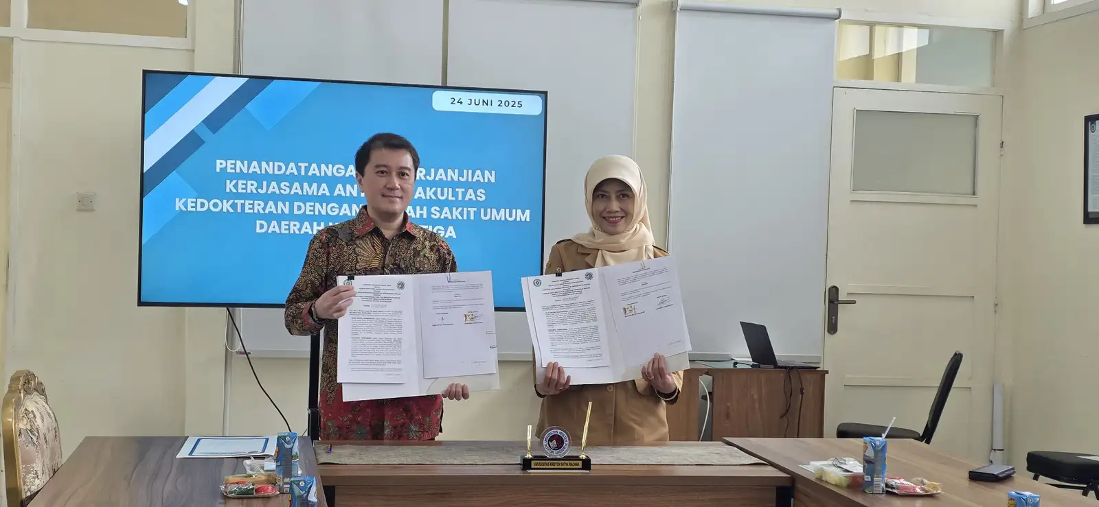 FK UKSW dan RSUD Kota Salatiga Perkuat Sinergi Pendidikan Kedokteran