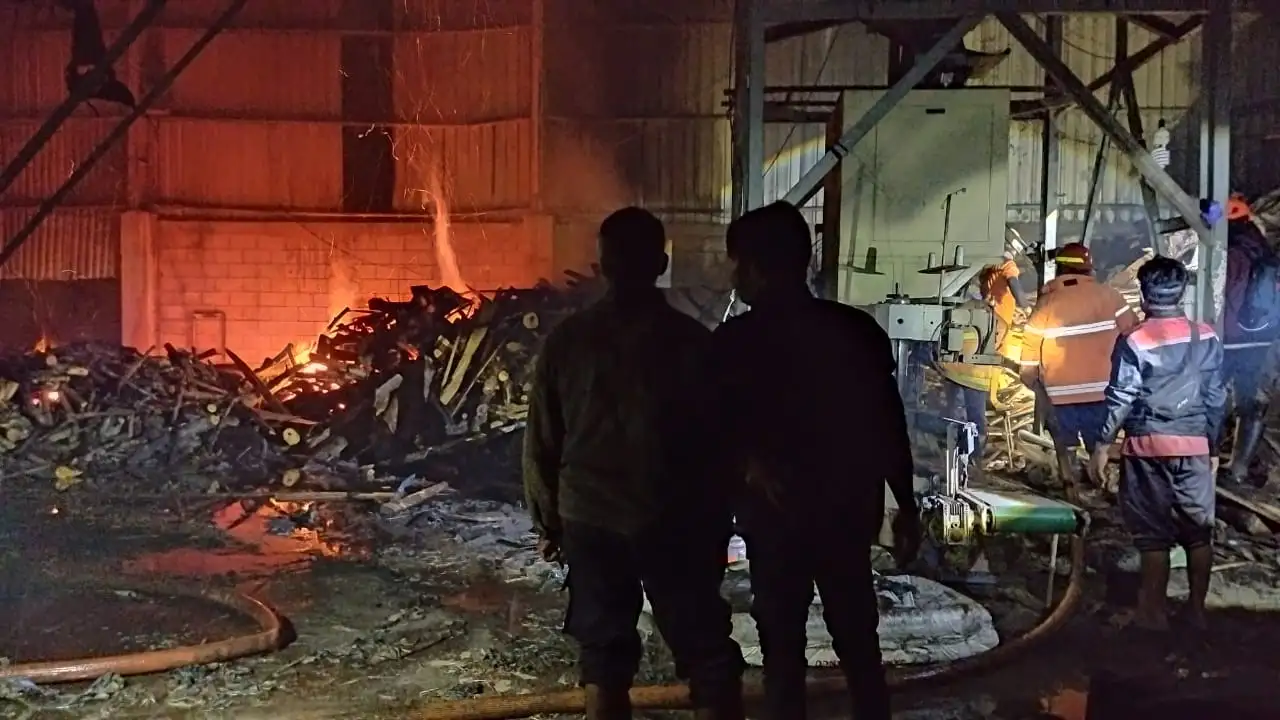 Pabrik Pupuk Organik di Geneng Ngawi Terbakar, Begini Kronologinya