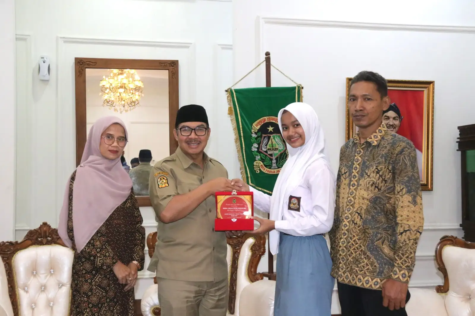 Profil Naura, Siswi SMAN 4 Jogja yang Terpilih Jadi Paskibraka Nasional