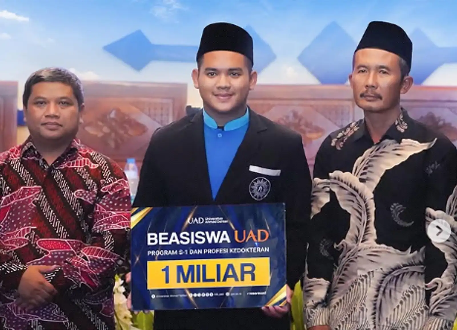 Anak Petani di Sragen Dapat Beasiswa Kuliah Kedokteran UAD Senilai Rp1 Miliar