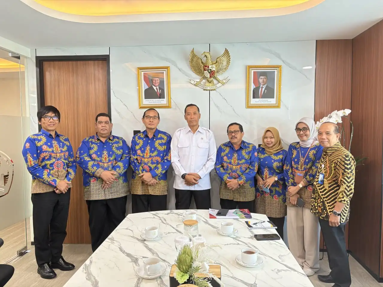 Rektor Umuka Audiensi Bareng Wamendiktisaintek Bahas Perkembangan Kampus