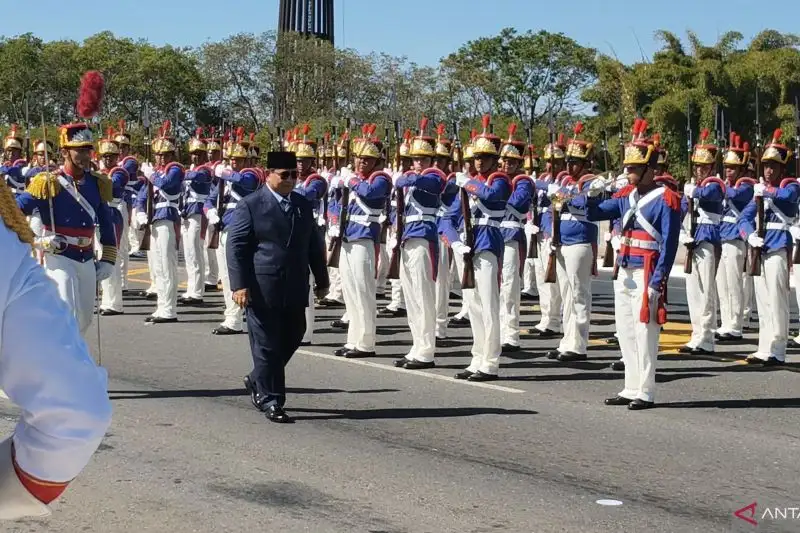 Usai Ikuti KTT BRICS, Prabowo Sambangi Istana Presiden Brasil