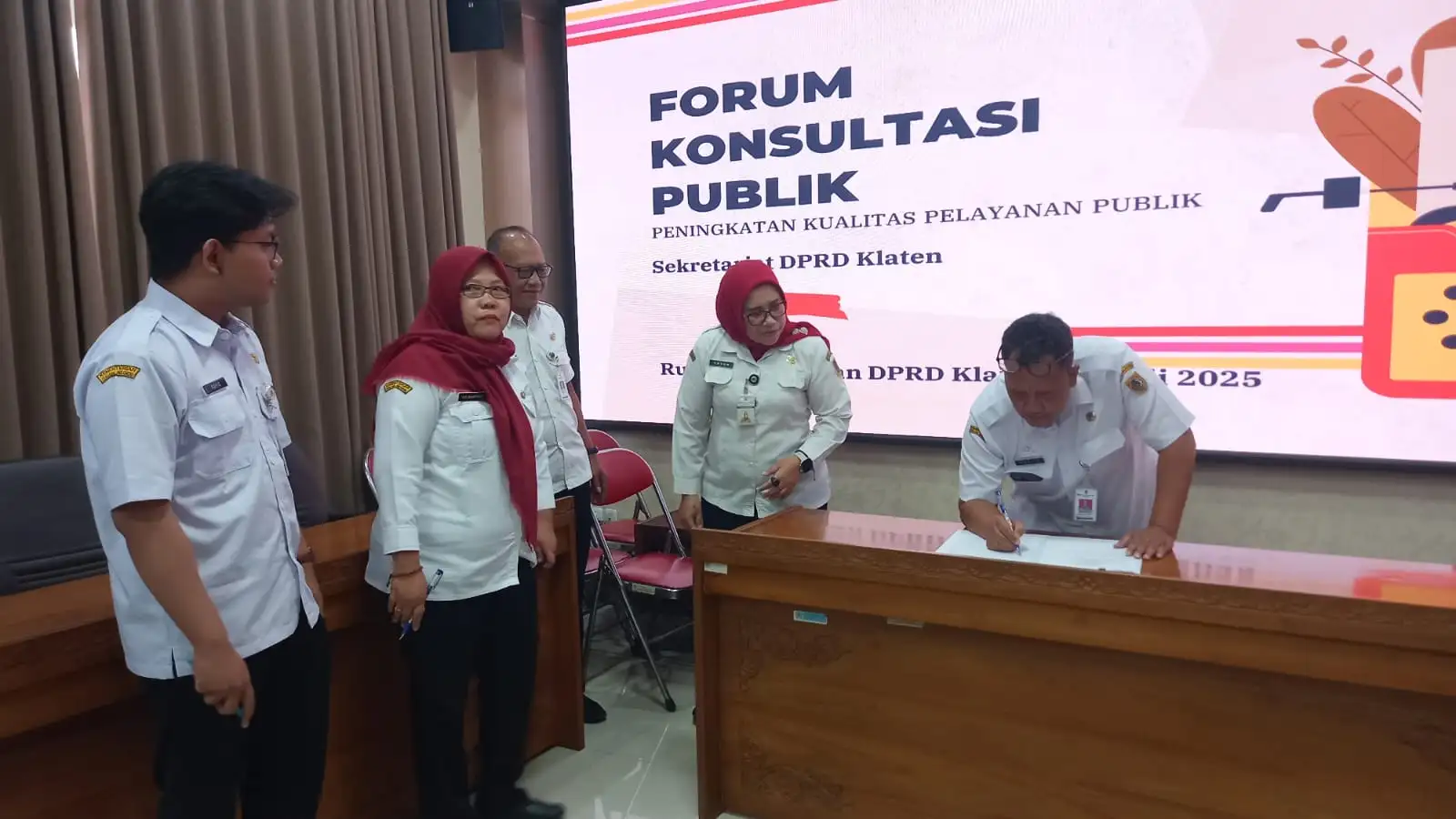 Sekretariat DPRD Klaten Gelar FKP Bahas Pemanfaatan Ruangan hingga Pengaduan