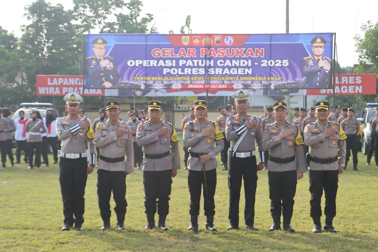 Operasi Patuh Candi 2025 Dimulai, Satlantas Polres Sragen Bentuk 5 Satgas