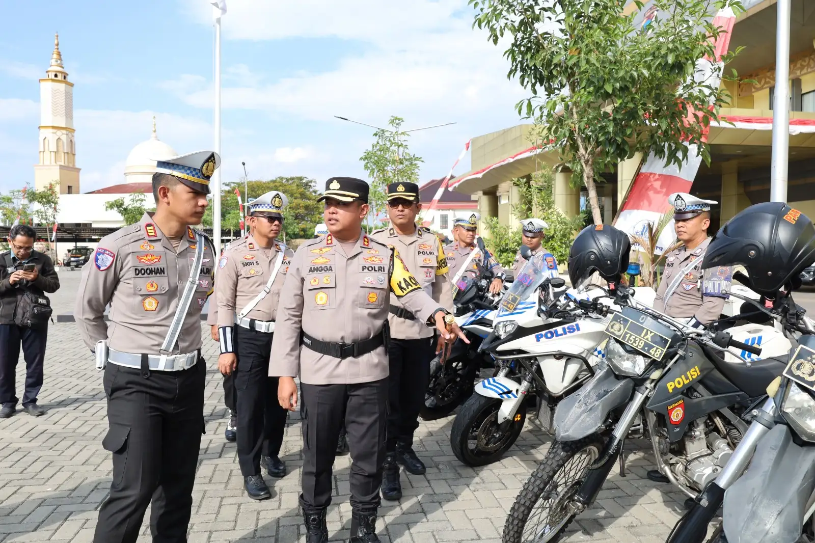 Operasi Patuh Candi 2025 di Sukoharjo, Petugas Dilengkapi Kamera Bodycam