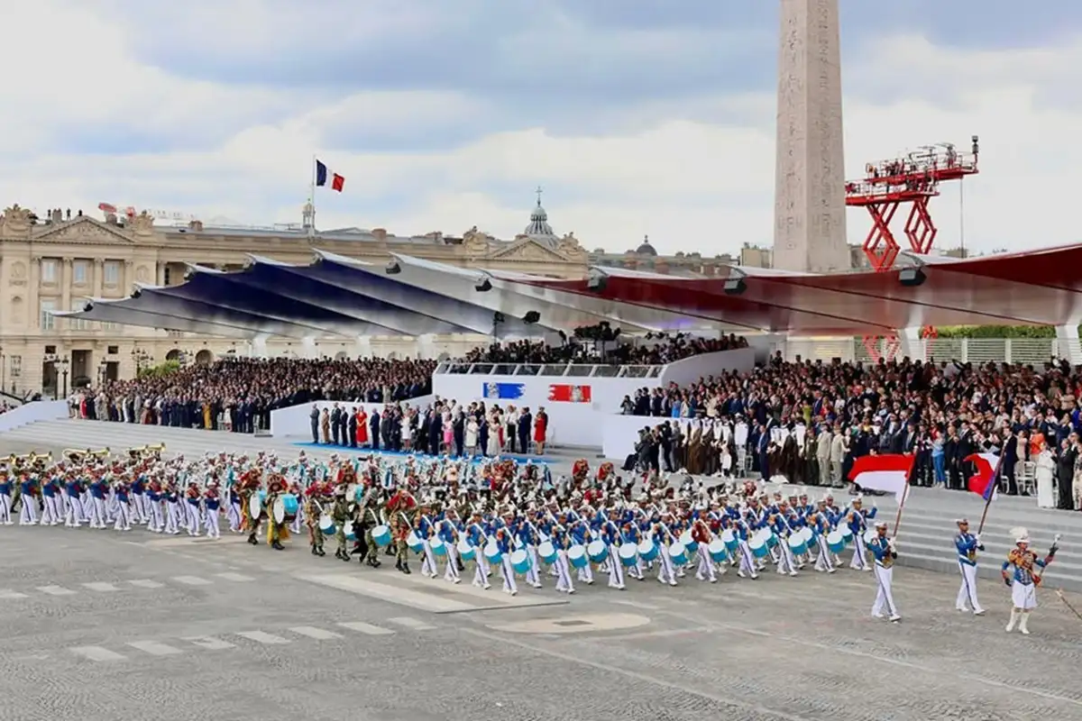 Presiden Prabowo Bangga Kontingen TNI Ikut Parade Bastille Day di Paris
