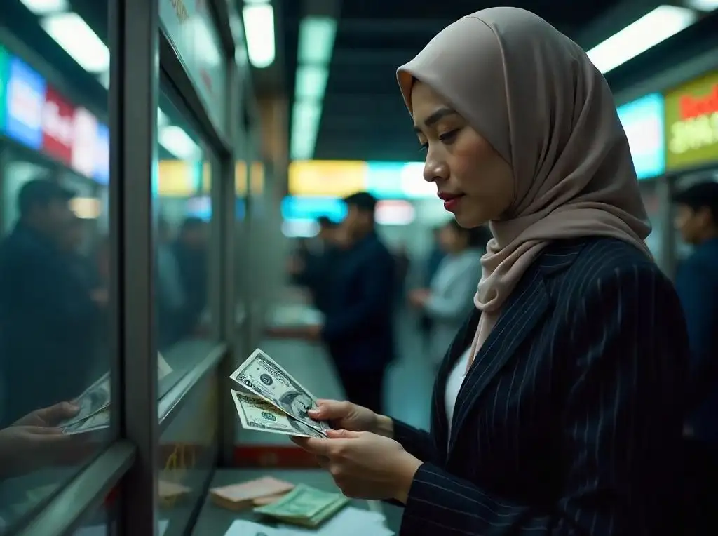 Rupiah Melemah Jadi Rp16.267 per Dollar AS