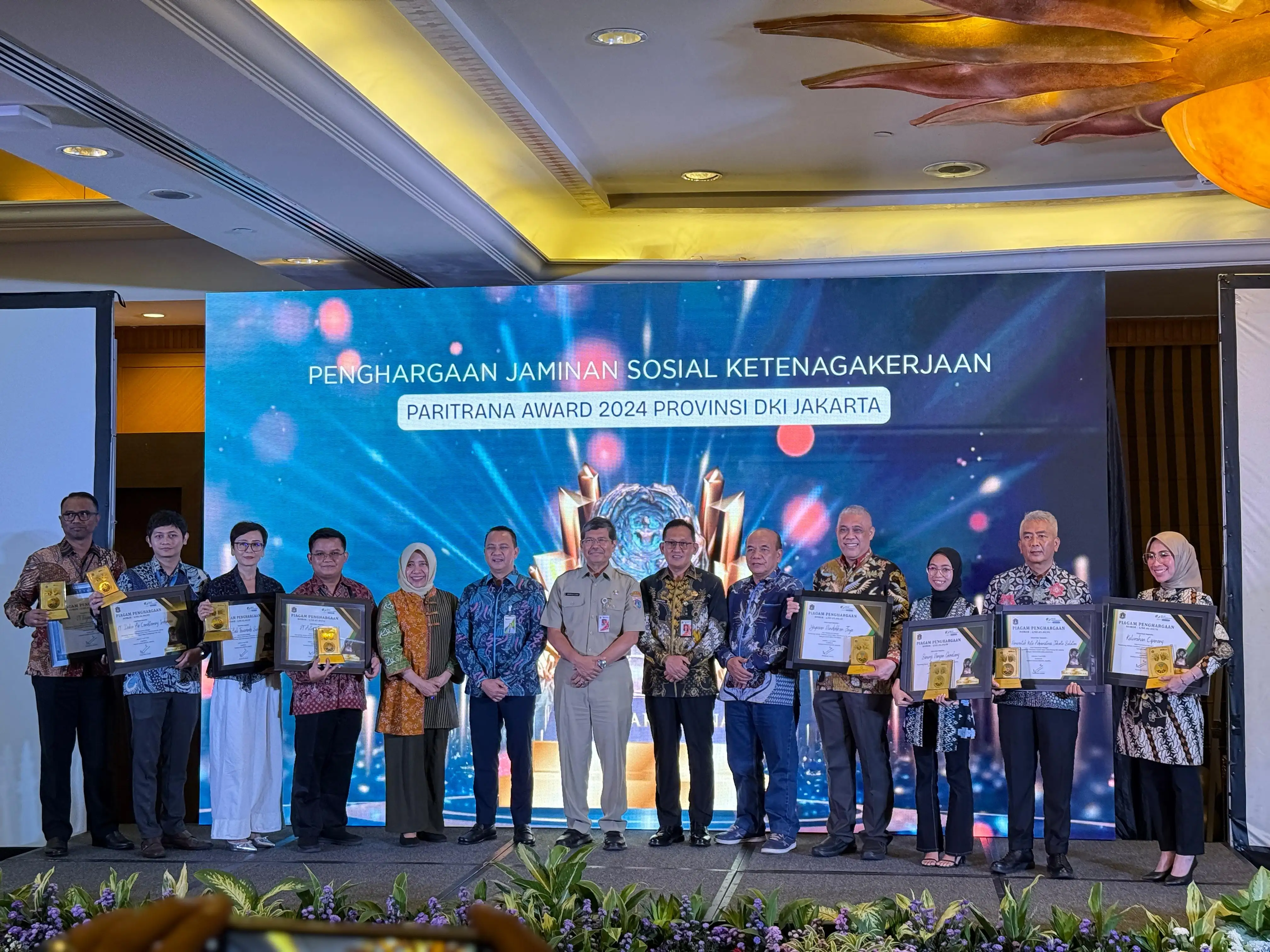 PT Pegadaian Raih Paritrana Award 2025, Bukti Nyata Komitmen Melindungi Pekerja