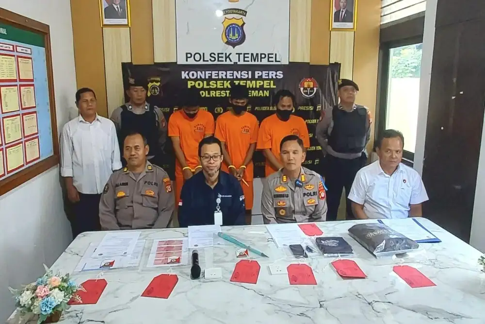 3 Pemuda Asal Magelang Edarkan Uang Palsu, Modusnya Top Up Saldo Dompet Digital