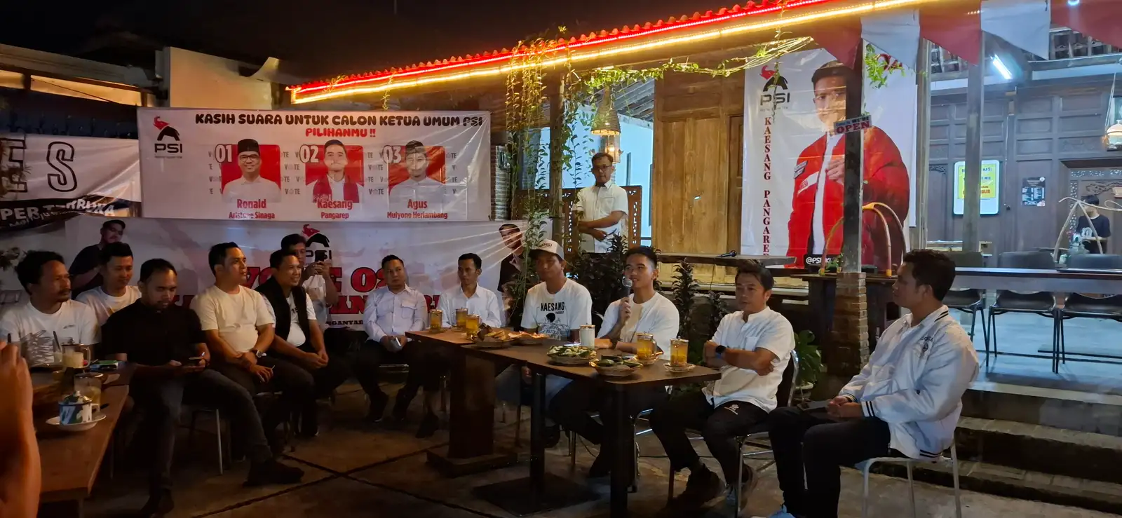 Roadshow Di Karanganyar, Kaesang Galang Dukungan Suara PSI Soloraya
