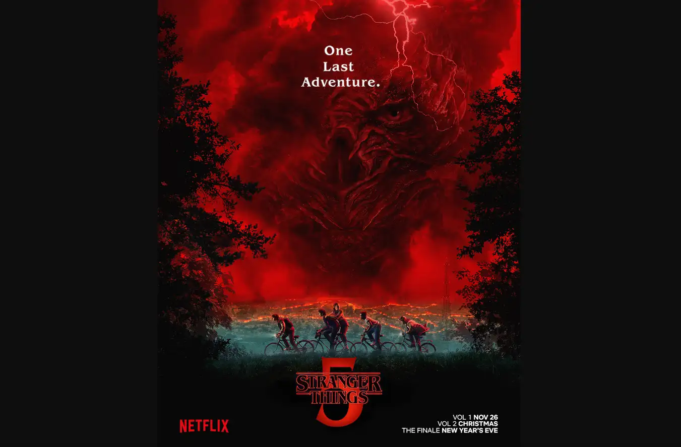 Netflix Rilis Poster dan Teaser Serial Stranger Things Musim Ke-5