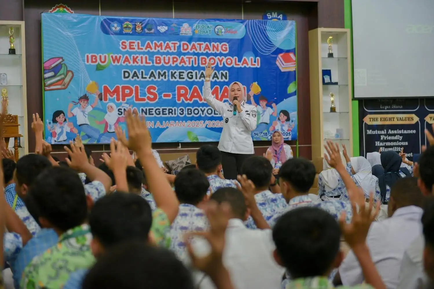 Jadi Narasumber MPLS, Wabup Boyolali Bocorkan Tips Meraih Sukses