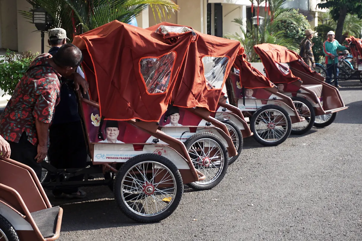 Alhamdulillah, 171 Tukang Becak Sragen akan Dapat Bantuan Becak Listrik Presiden