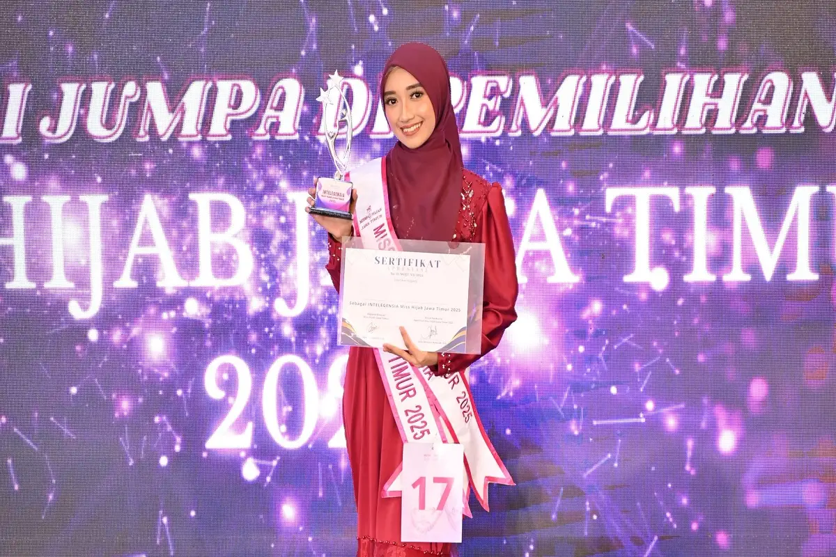 Mahasiswa FISIP UNAIR Raih Gelar Miss Hijab Intelegensia Jawa Timur