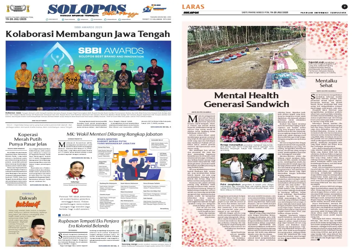 Solopos Hari Ini : Kolaborasi Membangun Jawa Tengah
