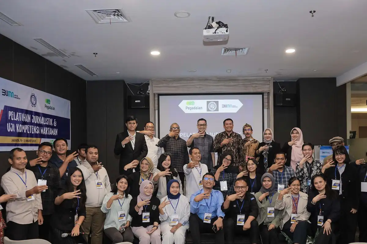 Pegadaian Gelar UKW Nasional, Dukung Jurnalisme Profesional & Etis