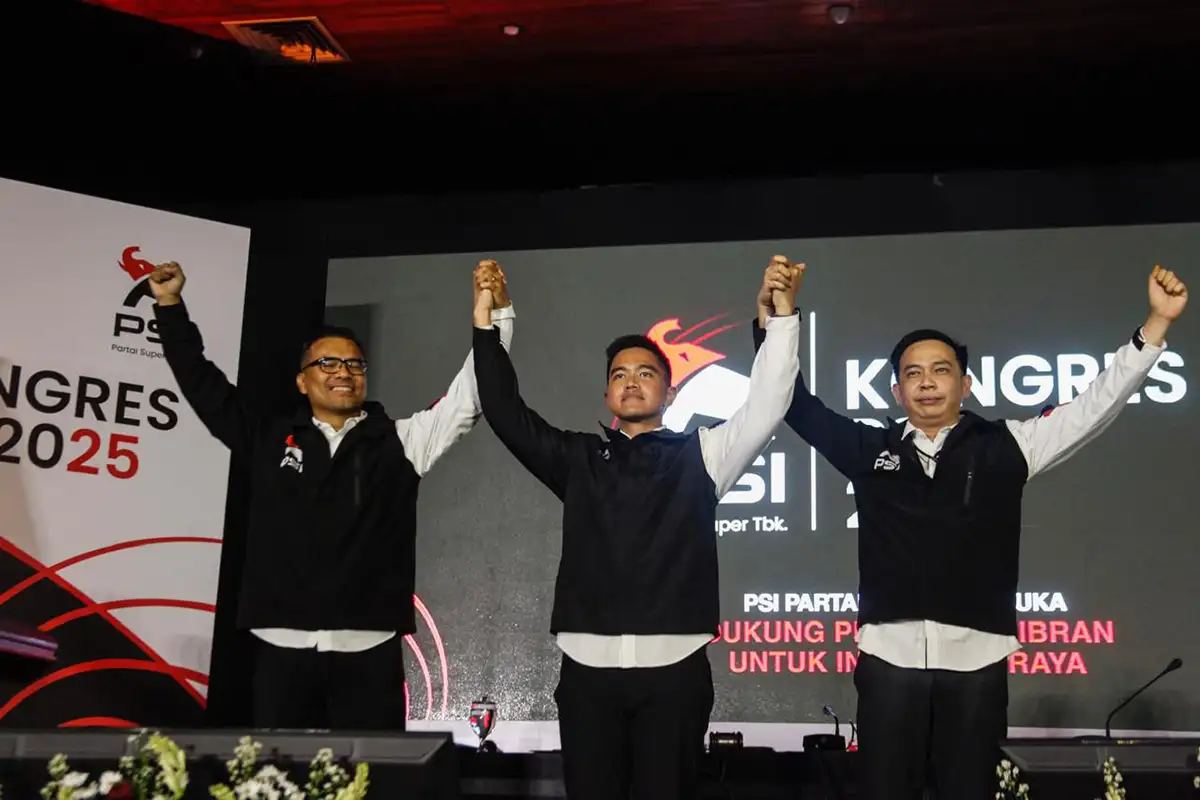 Kaesang Pangarep Terpilih Jadi Ketua Umum PSI 2025-2030